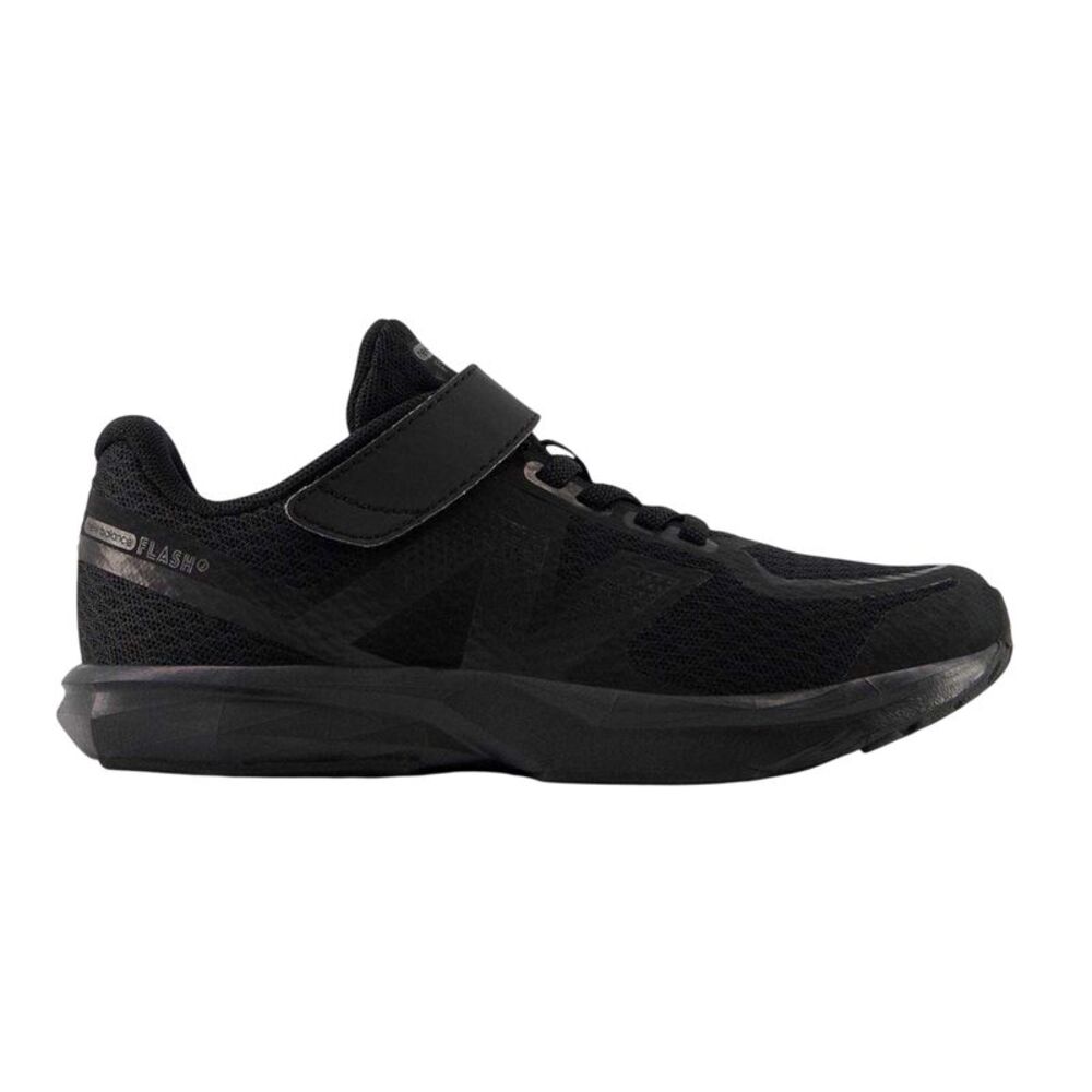 New Balance Childrens/Kids Flash V7 Sneakers / Jet Black